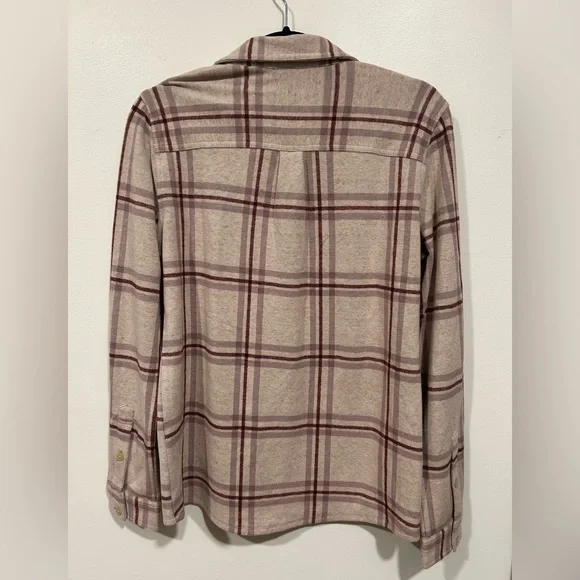 Orvis Women's Plaid Knit Button-Down Shirt - Picture 6 of 6